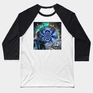 Cyborg in surreal space Baseball T-Shirt